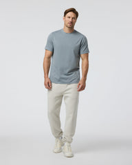 Vuori Short Sleeve Ponto Performance Tee Dusty Blue Heather