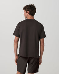 Vuori Men's Short Sleeve Ponto Pocket Tee - Relaxed Fit Carbon