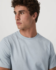 Vuori Short Sleeve Ponto Performance Tee Harbor Grey Heather