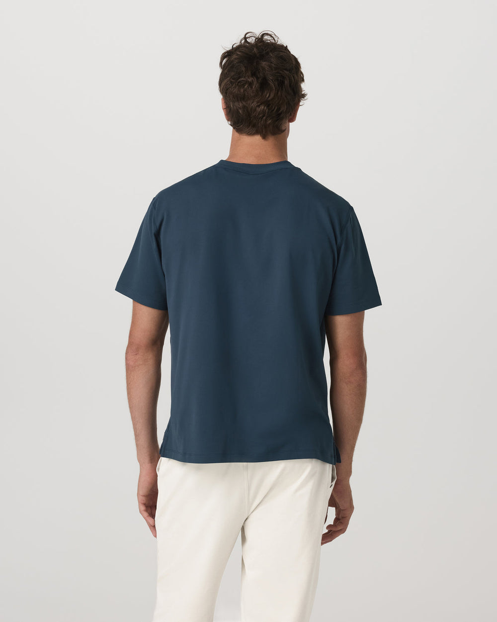 Vuori Short Sleeve Ponto Pocket Tee - Relaxed Fit Ocean Blue