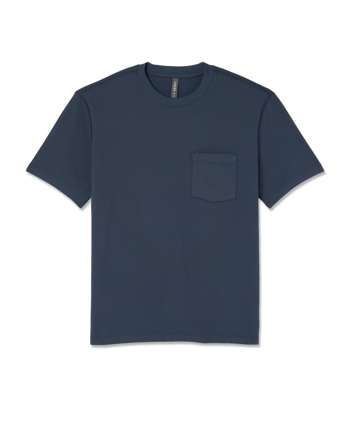 Vuori Short Sleeve Ponto Pocket Tee - Relaxed Fit Ocean Blue
