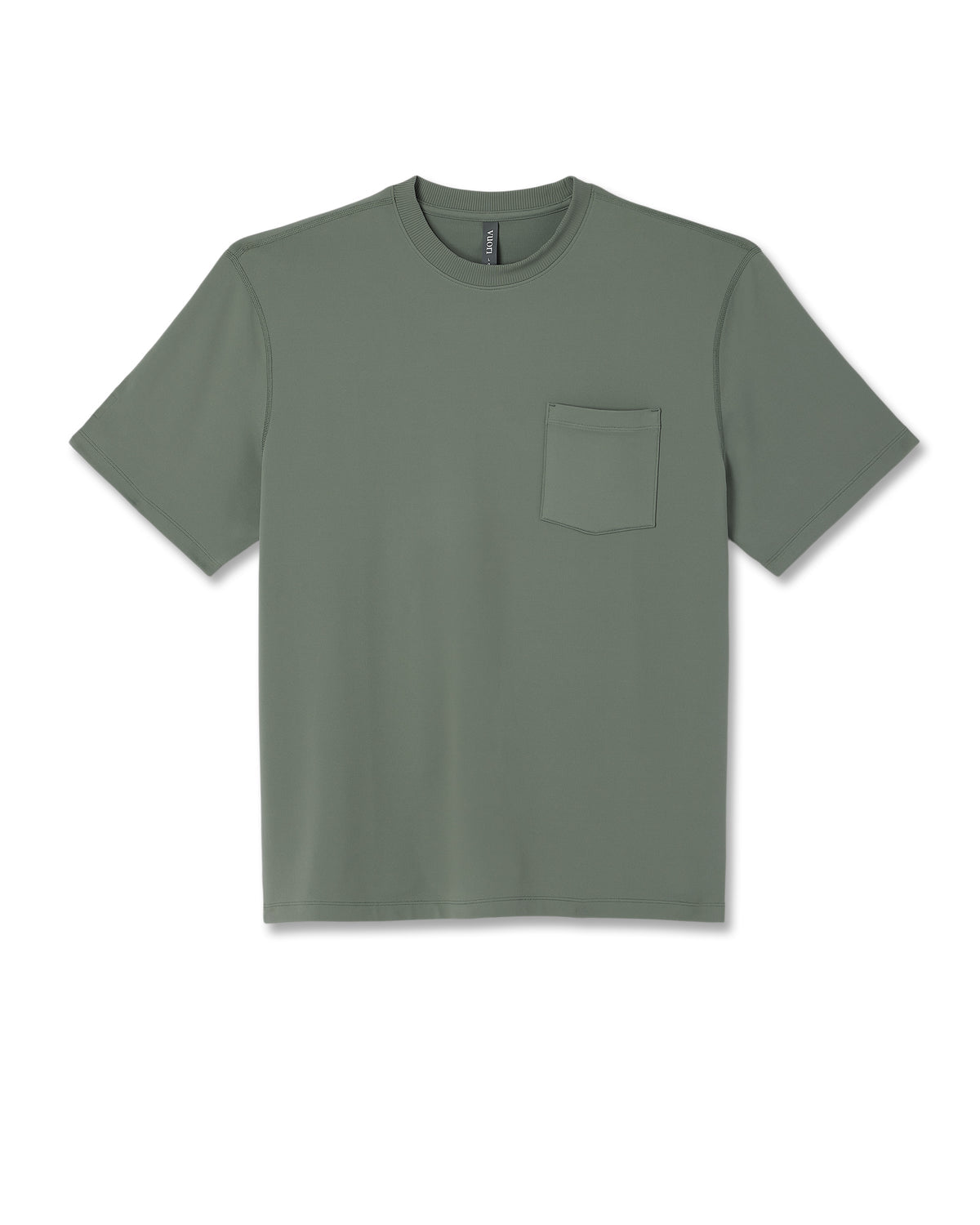 Vuori Short Sleeve Ponto Pocket Tee - Relaxed Fit Light Oregano