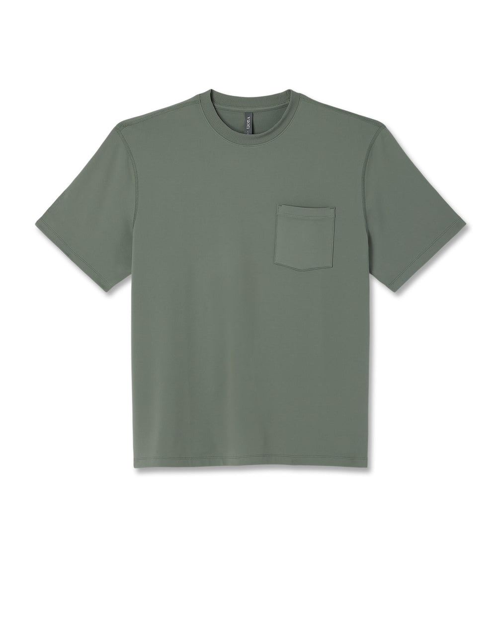 Vuori Short Sleeve Ponto Pocket Tee - Relaxed Fit Light Oregano