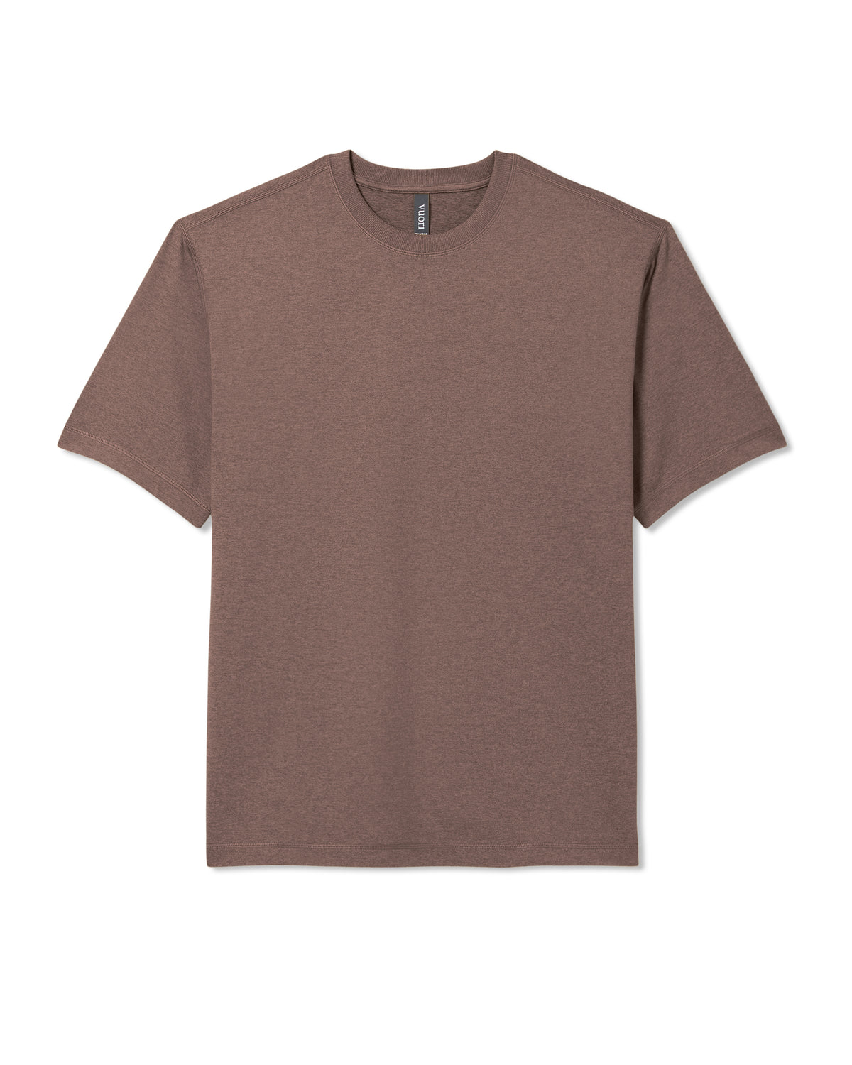Vuori Short Sleeve Ponto Tee - Relaxed Fit Elm Heather
