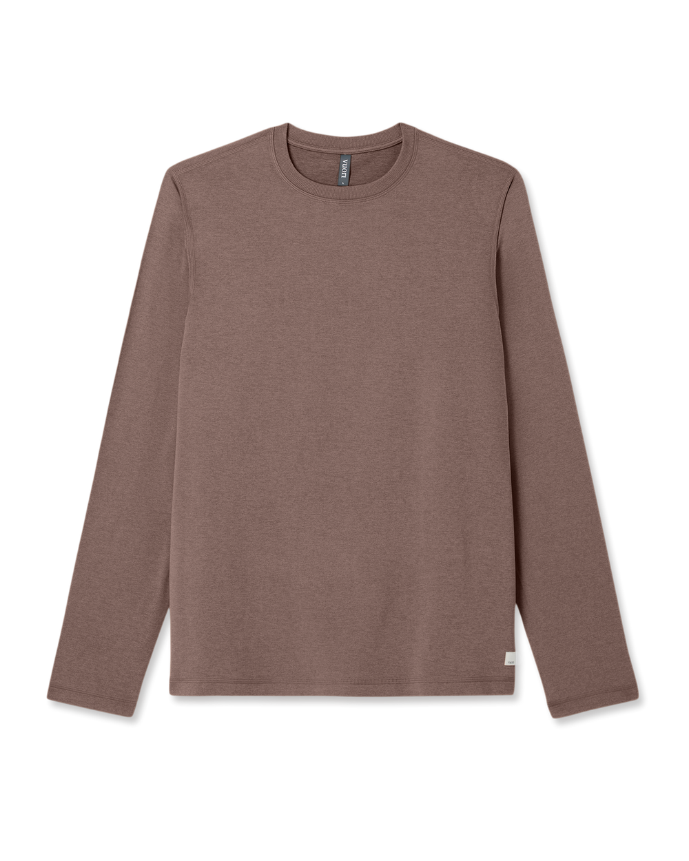 Vuori Men's Long Sleeve Ponto Performance Tee Elm Heather