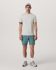 Vuori Men's Short Sleeve Ponto Performance Tee Salt Heather