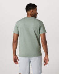 Vuori Men's Short Sleeve Ponto Performance Tee Thyme Heather