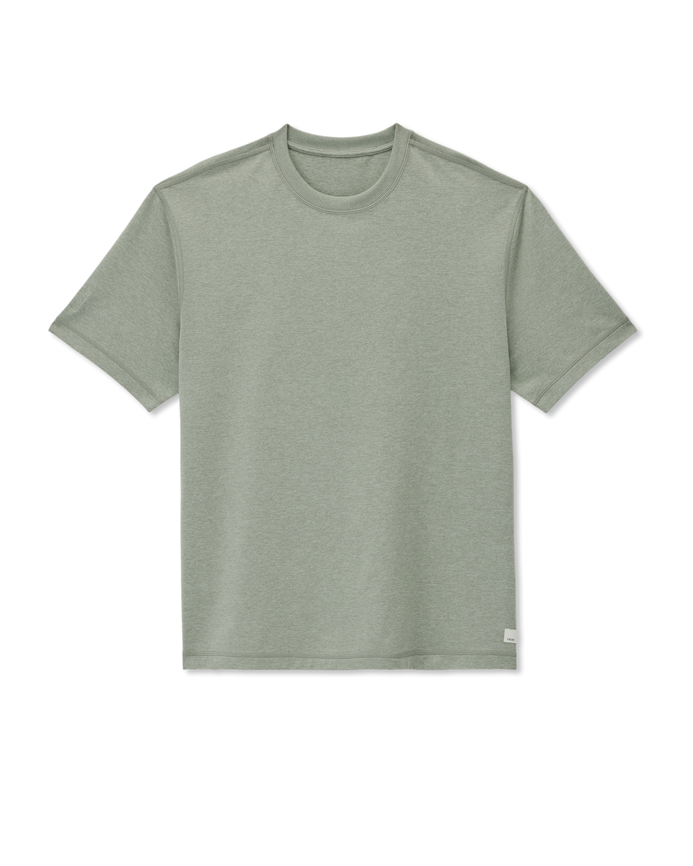 Vuori Short Sleeve Ponto Tee - Relaxed Fit Agave Green Heather