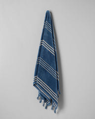 Vuori Fringe Beach Towel Versatile Towel - Pond