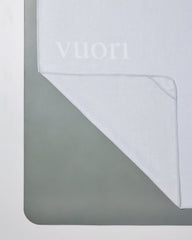 Vuori Yoga Mat Towel Frost Grey Yoga Mat Towel