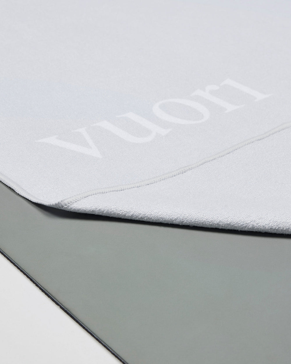 Vuori Yoga Mat Towel Frost Grey Yoga Mat Towel