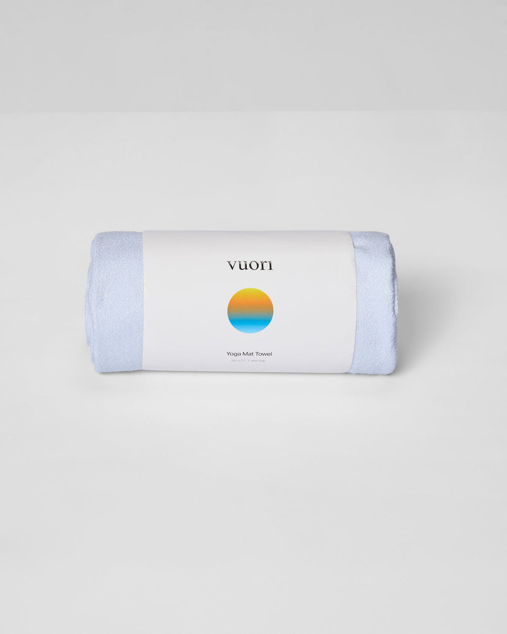 Vuori Yoga Mat Towel Frost Grey Yoga Mat Towel