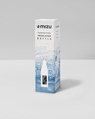 Vuori S6 Wordmark Mizu Water Bottle Black Insulated Bottle