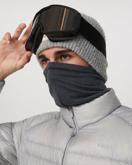 Vuori DreamKnit Neck Gaiter Charcoal Heather Gaiter