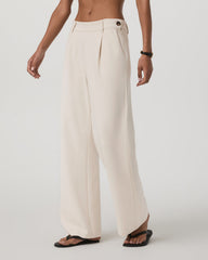 Vuori Maven Wideleg Pant Women's Bone Wideleg Pants