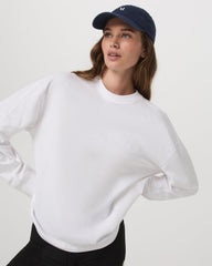 Vuori Long Sleeve Heavyweight Cotton Tee Women's White Shirt