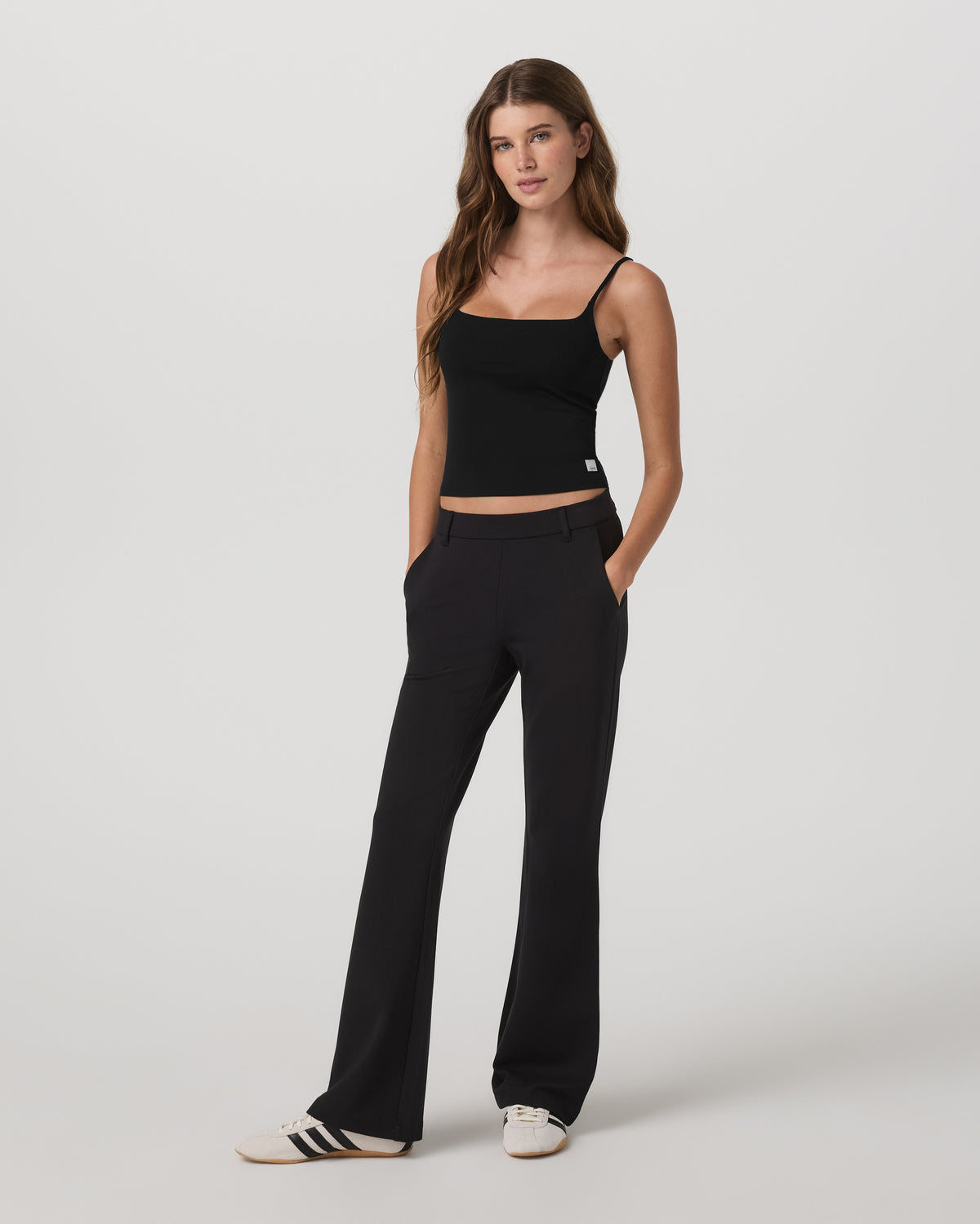 Vuori Maven Slim Bootcut Pant Women's Black Bootcut Pants