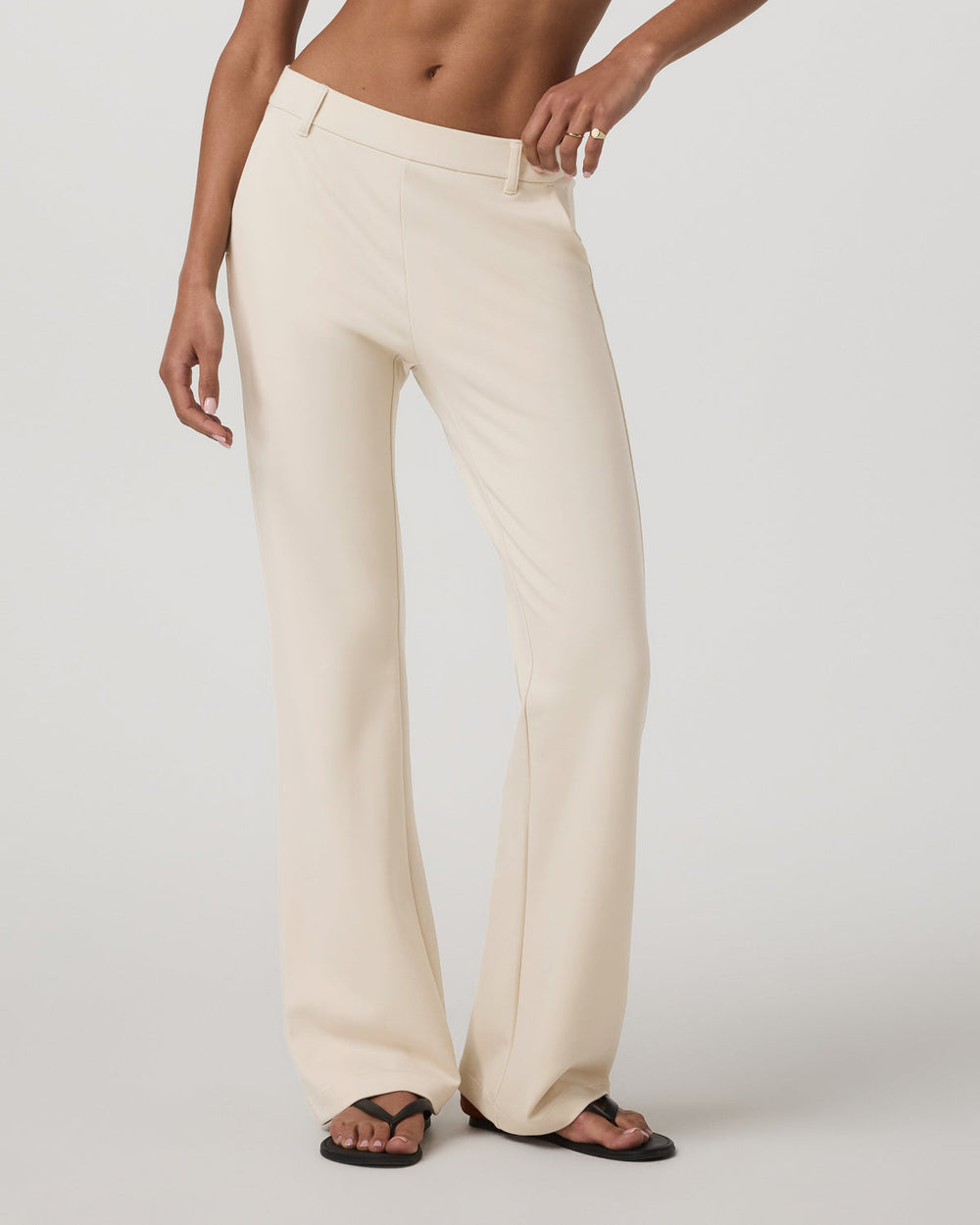 Vuori Maven Slim Bootcut Pant Women's Bone Bootcut Pants