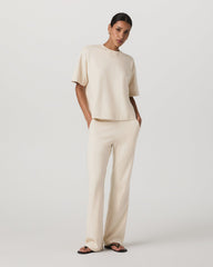 Vuori Maven Slim Bootcut Pant Women's Bone Bootcut Pants