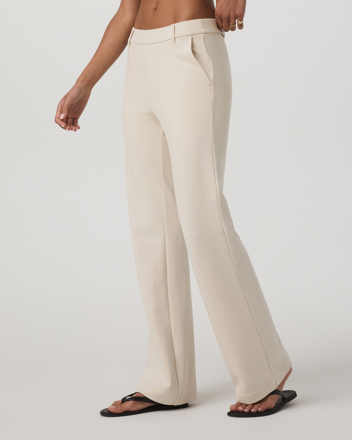 Vuori Maven Slim Bootcut Pant Women's Bone Bootcut Pants
