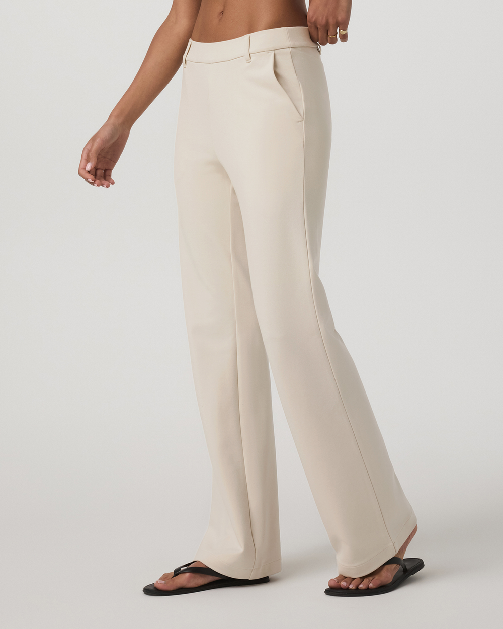 Vuori Maven Slim Bootcut Pant Women's Bone Bootcut Pants