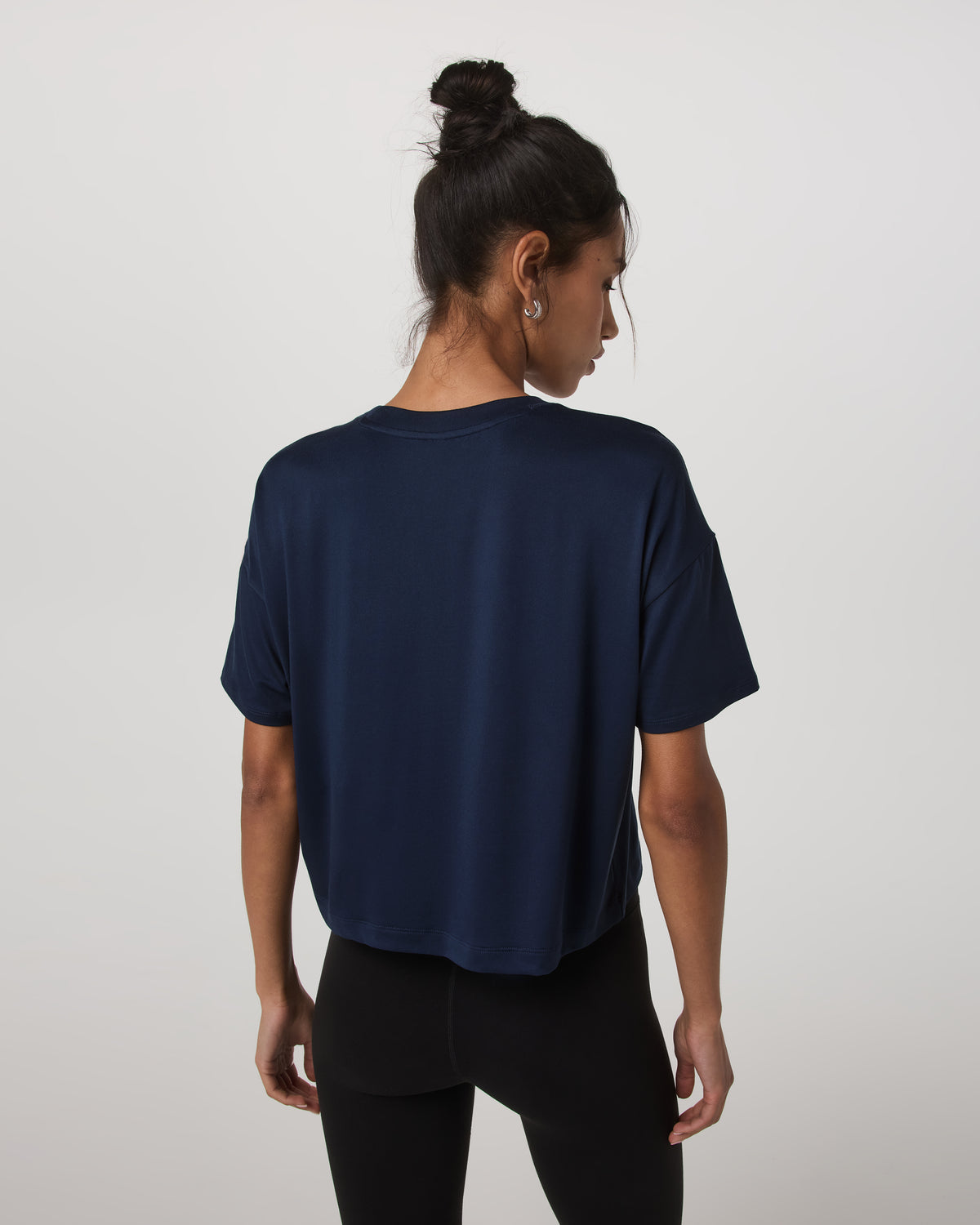 Vuori Energy Tee Women's Blue Coast Oversized Tee Shirt