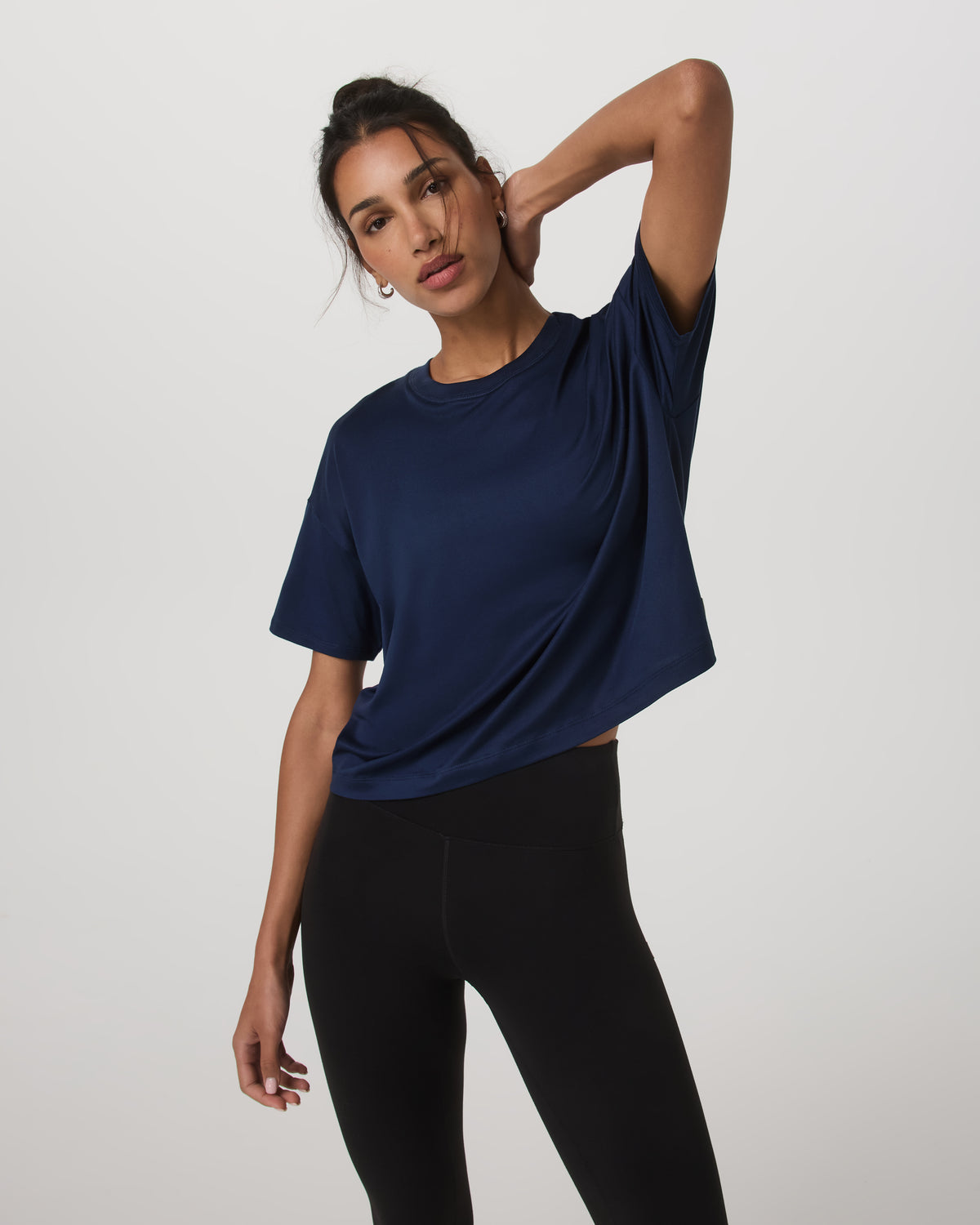 Vuori Energy Tee Women's Blue Coast Oversized Tee Shirt