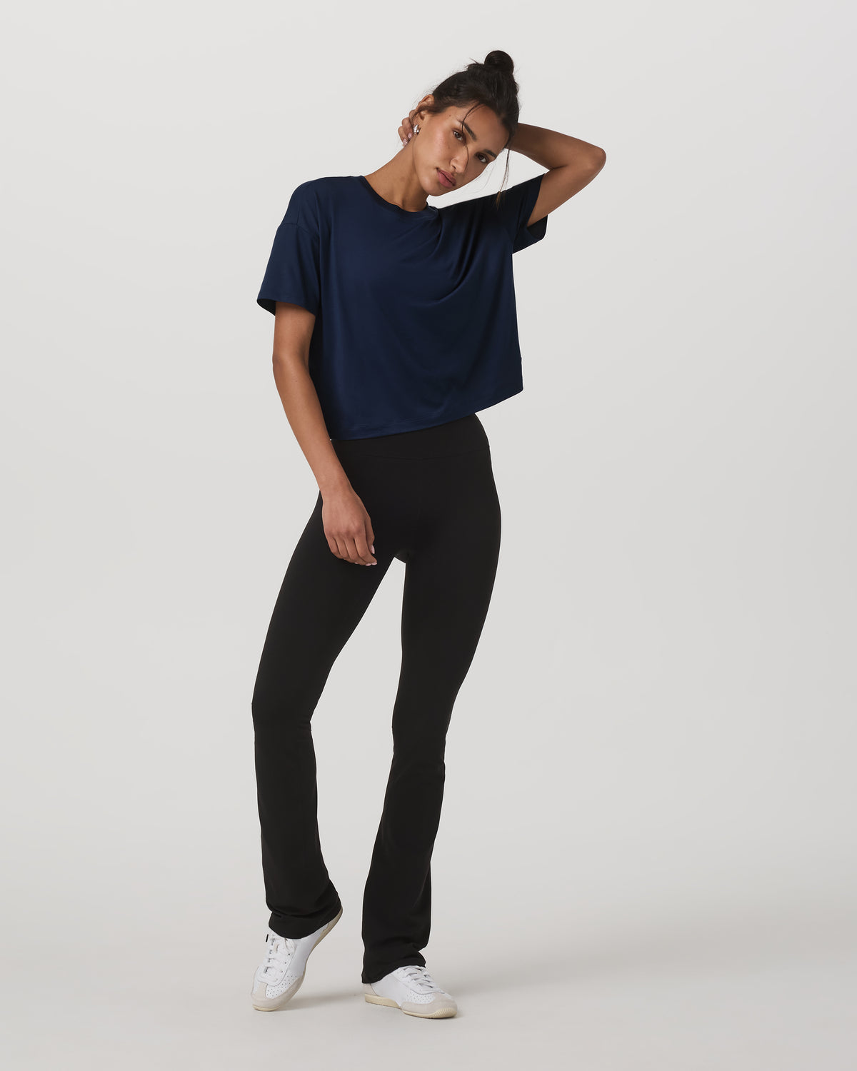 Vuori Energy Tee Women's Blue Coast Oversized Tee Shirt